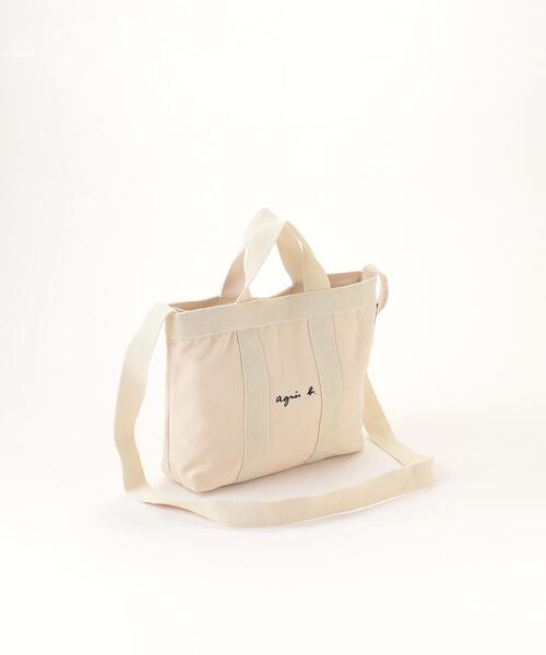 agnes b.（アニエスベー） 2WAYバッグ FREE ホワイト系その他