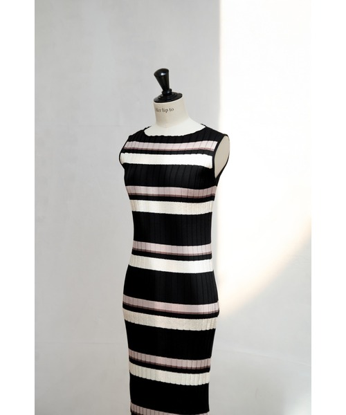 Her lip to ニットワンピース S ベージュ レディース : ZOZOTOWN Yahoo