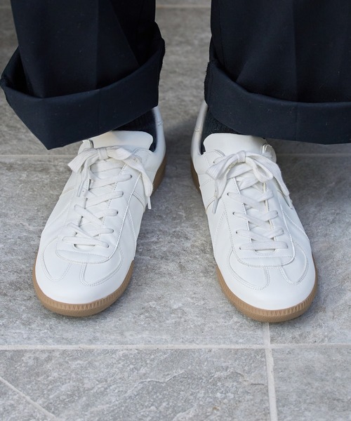 「GERMAN TRAINER」 ローカットスニーカー 25cm ホワイト系その他2 メンズ_画像3