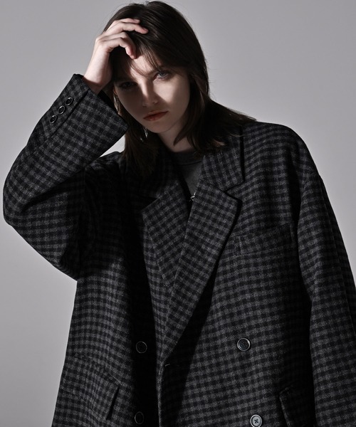 「ADRER」 テーラードジャケット S ブラック メンズ_画像5