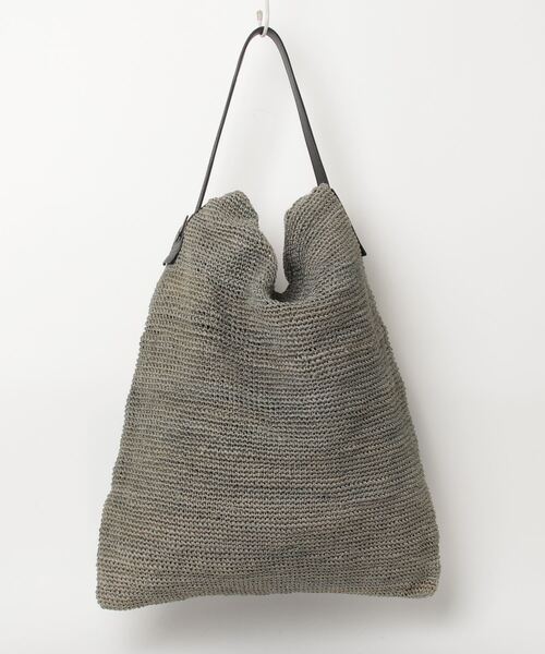 「TOMOE」 トートバッグ - グレー メンズ_画像2