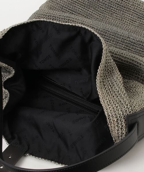 「TOMOE」 トートバッグ - グレー メンズ_画像4