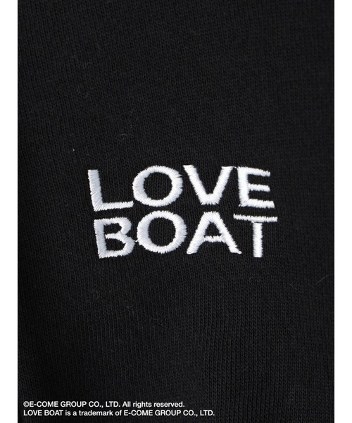 「LOVE BOAT」 ジップアップパーカー FREE アイボリー レディース_画像8