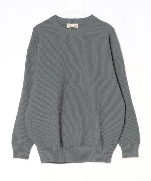 【新品未使用品】Stone  MAGLIA グレー 長袖セーター AOYAMA 【洋服の青山】秋冬 グレー系 《WEAR SHIFT》リサイクルウール