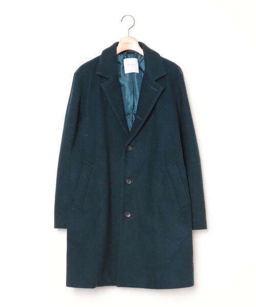 ステュディオス　CITY チェスターコート　3 STUDIOUS（ステュディオス） チェスターコート 3 ブルー メンズ