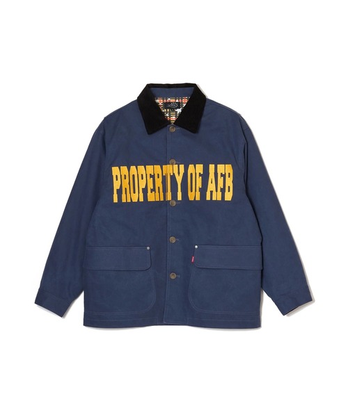 80s位　HARRISS カバーオール　ハンティングジャケット　英国　ネイビー AFB（エーエフビー） カバーオール POA HUNTING JACKET/ハンティング