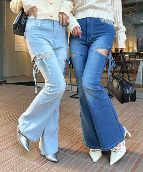 continuer de NICE CLAUP ジーンズ デニム デニムパンツ 「2026SS