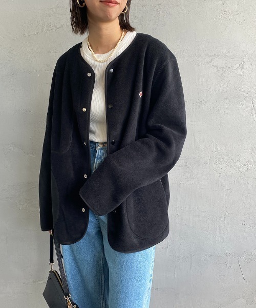 Danton（ダントン） カーディガン 42 ブラック レディース : ZOZOTOWN
