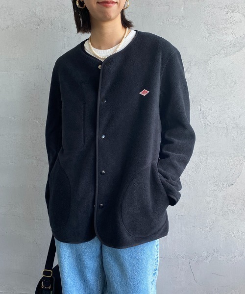 Danton（ダントン） カーディガン 42 ブラック レディース : ZOZOTOWN