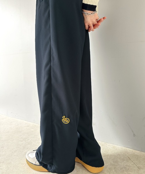 「Java」 イージーパンツ X-LARGE ネイビー レディース_画像4