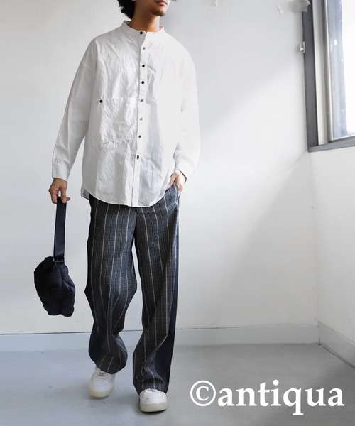 「antiqua」 パンツ P ブラック レディース_画像8