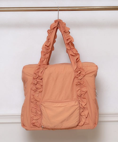 Miridy ボストンバッグ 推し活「オシイロ」折りたたみ可能ナイロン