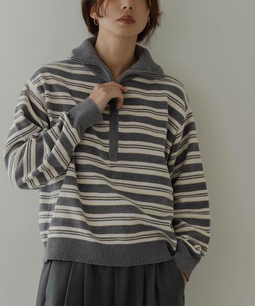 URBAN RESEARCH Sonny Label ニット セーター モールヤーンマルチ 