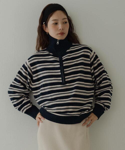 URBAN RESEARCH Sonny Label ニット セーター モールヤーンマルチ 