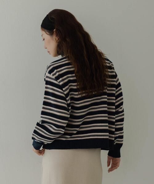 URBAN RESEARCH Sonny Label ニット セーター モールヤーンマルチ 