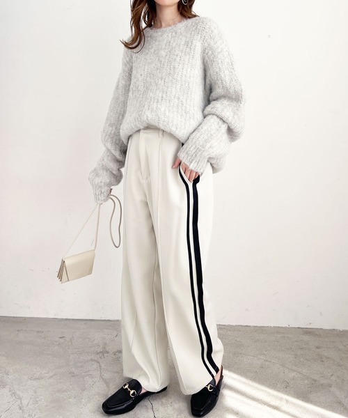 「GeeRA」 パンツ MEDIUM オフホワイト レディース_画像2