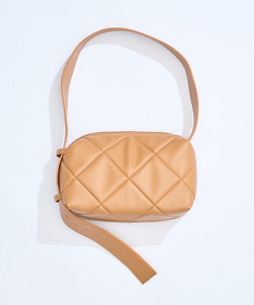 「INTER FACTORY」 ショルダーバッグ FREE キャメル レディース_画像2