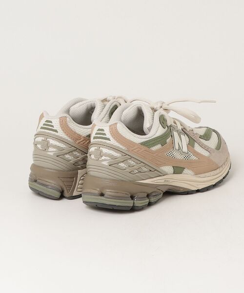 「New Balance」 ローカットスニーカー 26.0cm ベージュ メンズ_画像2