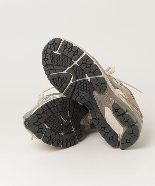 「New Balance」 ローカットスニーカー 26.0cm ベージュ メンズ_画像3