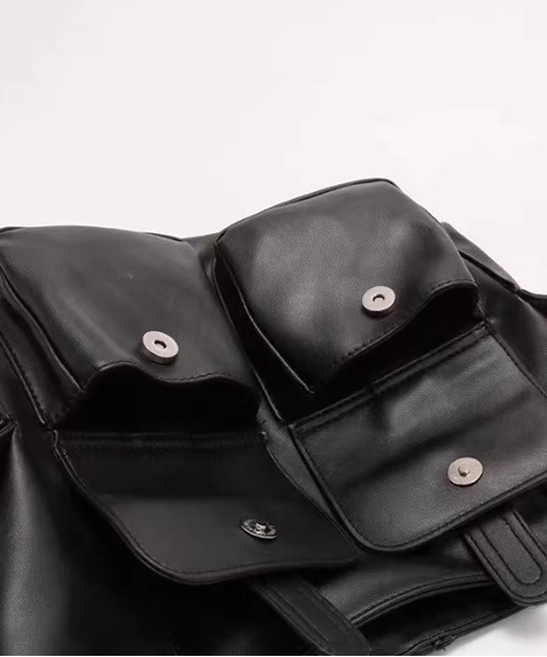 SEN TOKYO ショルダーバッグ ダブルフラップポケット ショルダーバッグ