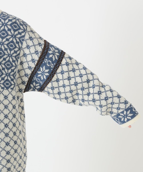 「SLOBE citron.」 ニットカーディガン FREE グリーン レディース_画像9