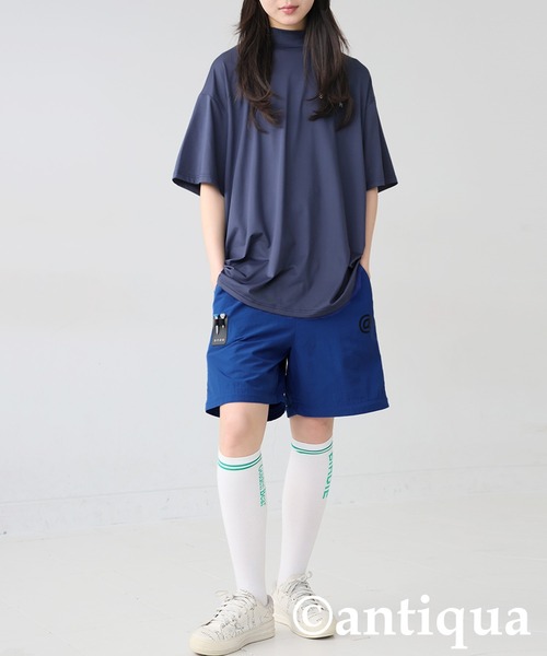 antiqua（アンティカ） パンツ 「STCH」2WAY 切替 ワイドパンツ