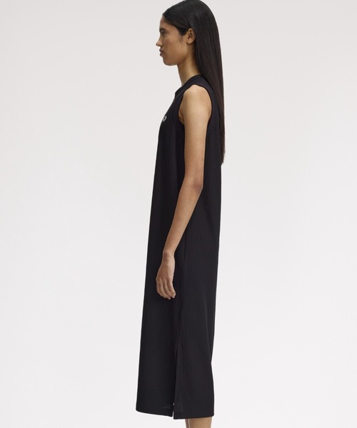 ワンピース Rib Tricot Sleeveless Dress／リブトリコットノースリーブワンピースの画像