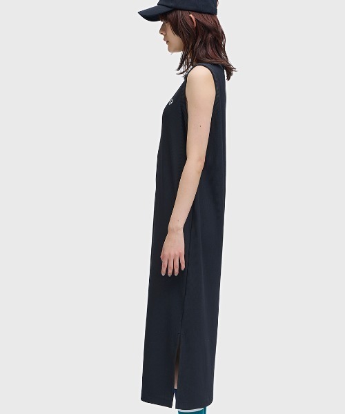 ワンピース Rib Tricot Sleeveless Dress／リブトリコットノースリーブワンピースの画像