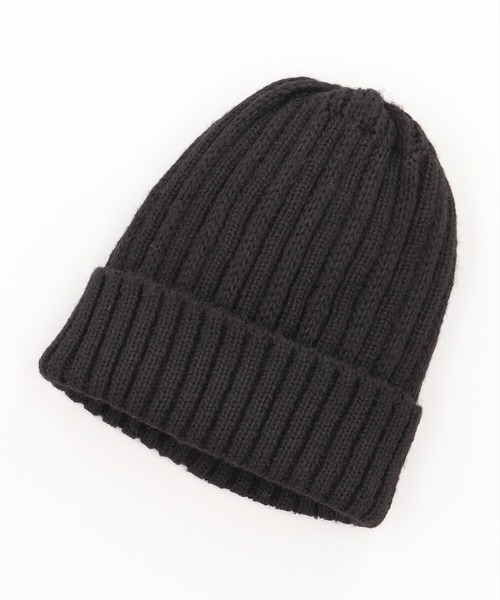 CA4LA（カシラ） ニットキャップ ONESIZE ブラック レディース