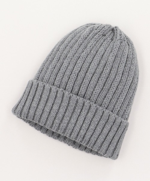 CA4LA（カシラ） ニットキャップ ONESIZE ブラック レディース