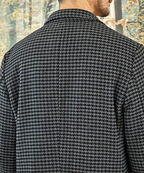 「UNION STATION」 チェスターコート M ライトグレー メンズ_画像9