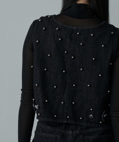 「PERNA」 ベスト FREE ホワイト レディース_画像4