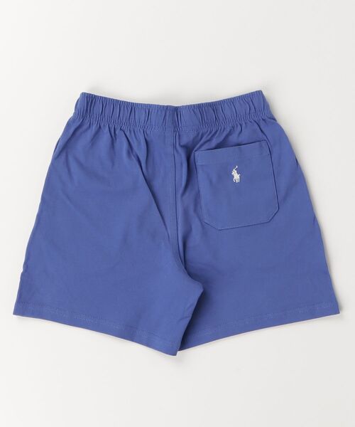 パンツ ロゴ コットン ジャージー ショートパンツ キッズ 子供服 男の子の画像
