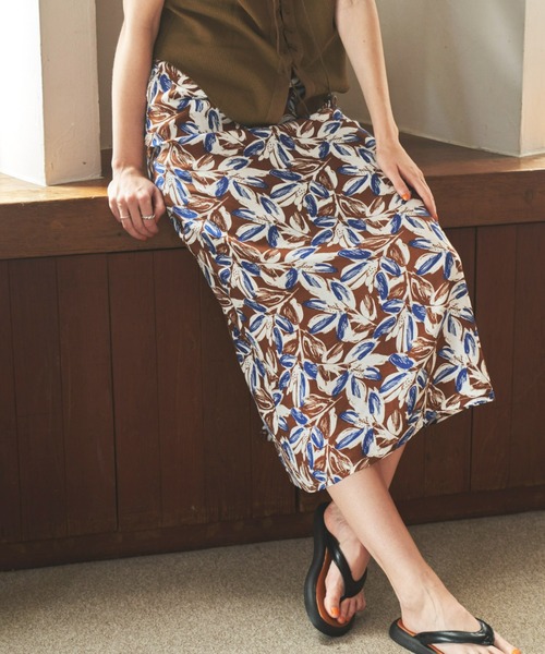 「Unitage」 スカート FREE ブラウン レディース_画像9