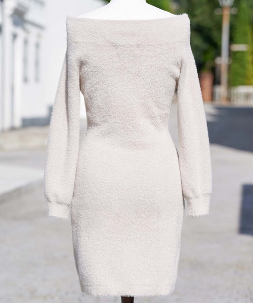 「emiriawiz」 ニットワンピース FREE ベージュ レディース_画像8