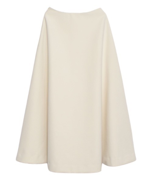 「anuans」 フレアスカート SMALL アイボリー レディース_画像5