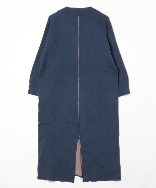 「JEANASIS」 ニットワンピース FREE ブルー レディース_画像2