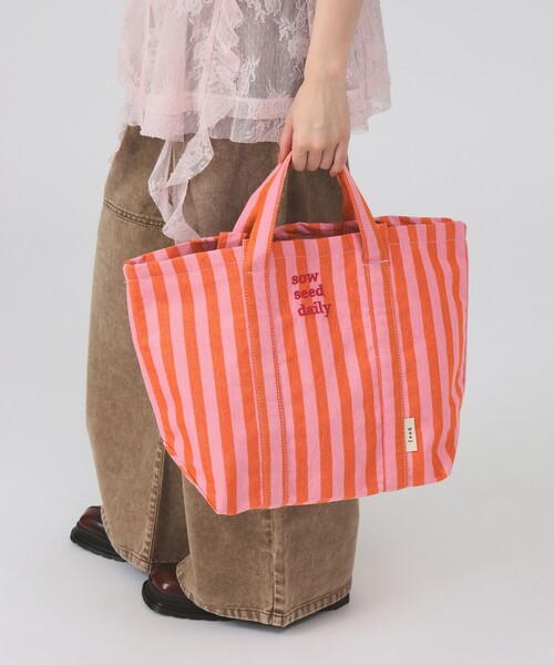 トートバッグ 「WEB限定」beej / ストライプ レディース : ZOZOTOWN
