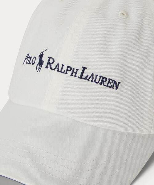 【新品】ポロ ラルフローレン キャップ ホワイト 59cm POLO RALPH LAUREN（ポロ・ラルフローレン） ラルフローレン キャップ