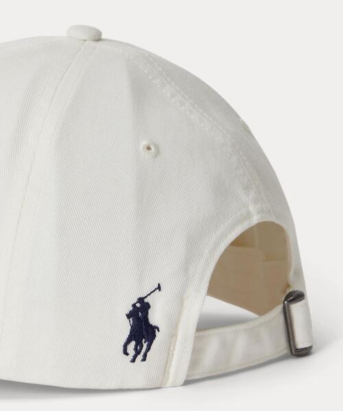【新品】ポロ ラルフローレン キャップ ホワイト 59cm POLO RALPH LAUREN（ポロ・ラルフローレン） ラルフローレン キャップ