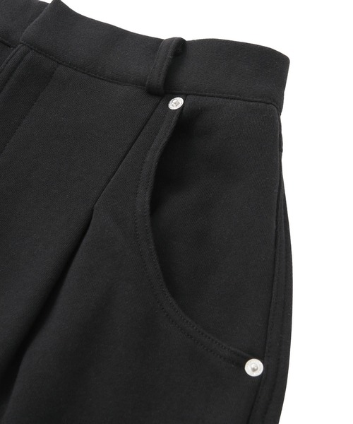 「ACLENT」 スラックス FREE ブラック レディース_画像7