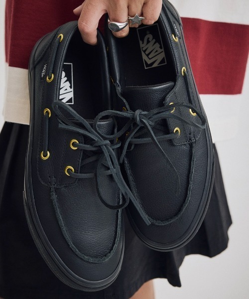 VANS（ヴァンズ） スニーカー 2-EYELET BOAT SHOE VN000Z11CJK メンズ