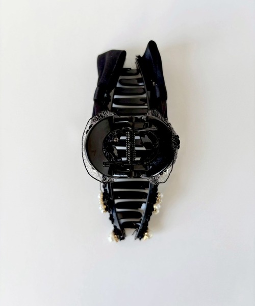 ヘアクリップ リボンレース パールバンス : ZOZOTOWN Yahoo!店 - 通販