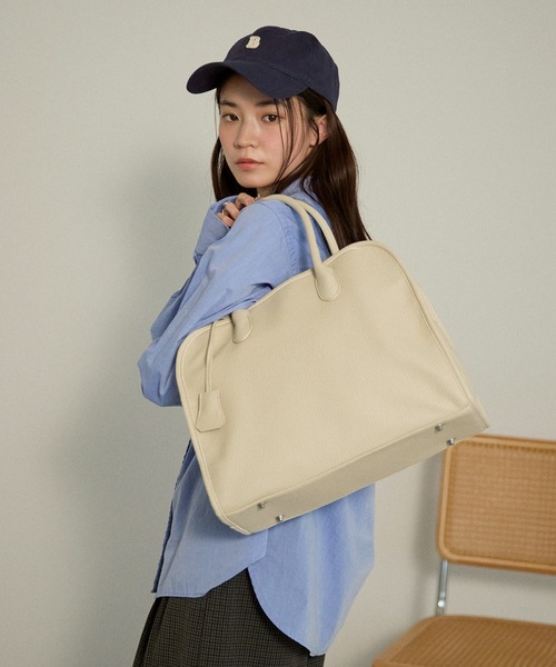 GUSCIO（グッシオ） トートバッグ FREE グレイッシュベージュ 