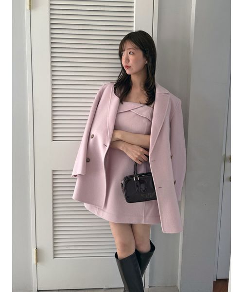 SNIDEL（スナイデル） ノースリーブワンピース 1 ピンク レディース