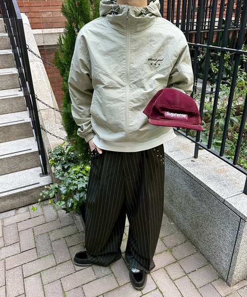 kutir（クティール） ワイドパンツ スラックス STUDDED STRIPED WIDE
