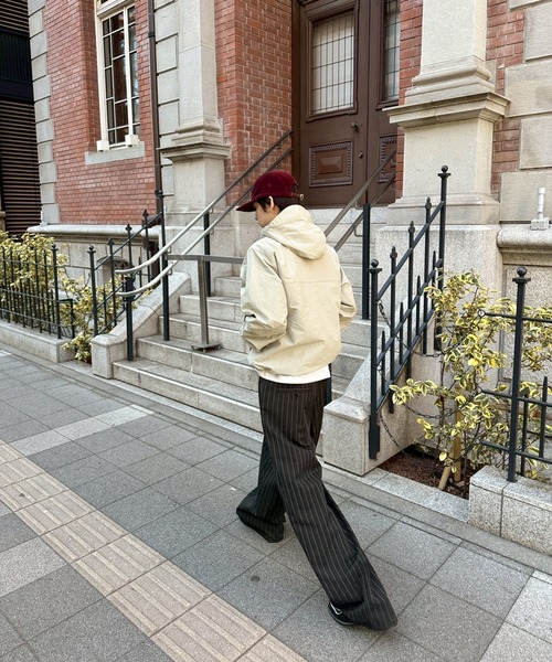 kutir（クティール） ワイドパンツ スラックス STUDDED STRIPED WIDE