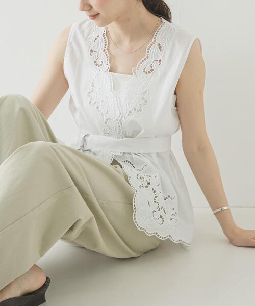URBAN RESEARCH（アーバンリサーチ） ブラウス シャツ カットワーク