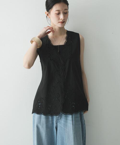 URBAN RESEARCH（アーバンリサーチ） ブラウス シャツ カットワーク