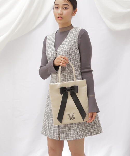 「JILL by JILL STUART」 ハンドバッグ FREE ブラック レディース_画像6